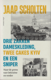 Drie zakken dameskleding, twee cakes Kyiv en een sniper