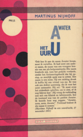 Awater / Het uur U – Martinus Nijhoff | Vormgeving Piet Schreuders