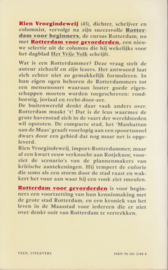 Rotterdam voor gevorderden – Rien Vroegindeweij