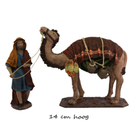 TCbld-1.41: Kameel met kamelendrijver 12 cmH