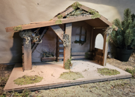 Kst-08 Kerststal (voor 12 t/m 25 cmH fig.)