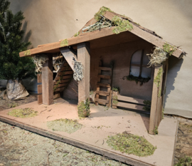 Kst-08 Kerststal (voor 12 t/m 25 cmH fig.)