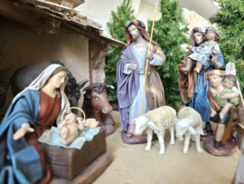 TCbld-1.02b: Kerstgroep - 17 cmH -  15dlg