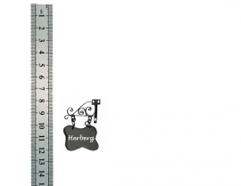 Ba-04 Metaal / Hout: Uithangbordje