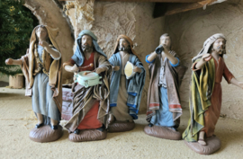 TCbld-5.21a:  Dans en Muziekgroep (set 5 stks) 12cmH
