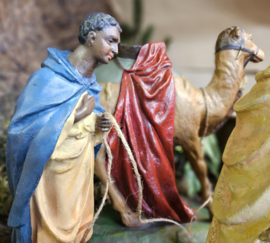 Gips 27:  Hele oude Kerstgroep  (21dlg) 30cmH