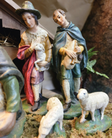 Gips 27:  Hele oude Kerstgroep  (21dlg) 30cmH