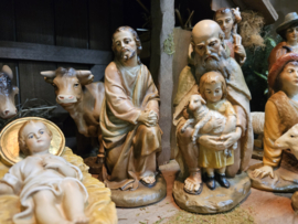 Gips 25:  Kerstgroep Kevelaer (20dlg) 22 / 23cmH
