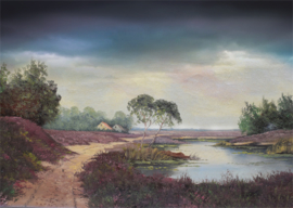 Gpa-B2ag: Achtergrond landschap (80 x 60cm)