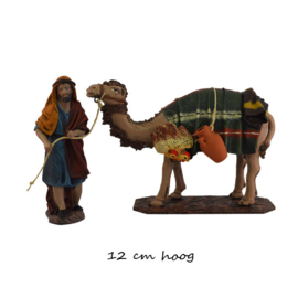 TCbld-1.41: Kameel met kamelendrijver 12 cmH