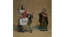 Ps09-5cm Intocht Jezus in Jeruzalem (2 dlg)