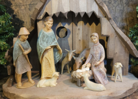 Berkalith 01: Gelenberg Kerstgroepje  9 dlg -  18cmH