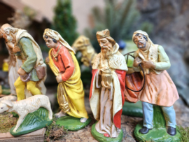 Gips 10: Oude Kerstgroep  (20dlg) 18cmH