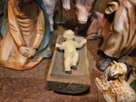 Kunsthars - 52a:  Kerstgroepje 'Made in Holland'  (11 dlg) 15cmH