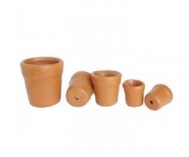 p-tc10.1: Bloempotje (terracotta steen)