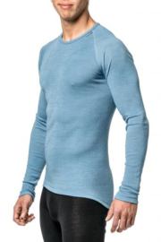 WOOLPOWER LITE Crewneck Nordic Blue