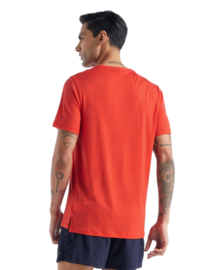 Icebreaker Men Sphere Li SS Tee / Lava - S-M-XL