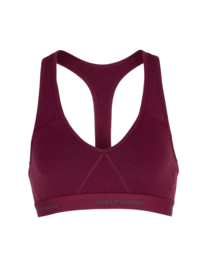 Icebreaker Wmns Sprite Racerback Bra / Brazilwood -L-XL