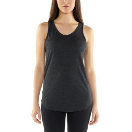 Icebreaker Wmns Solace Tank / Black HTHR -Large