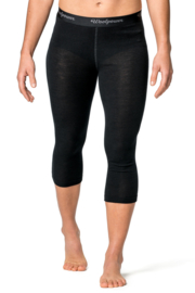 Woolpower Lite | 3/4 Long John's - dames | Black