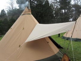 MooseGear Luifel voor Tentipi -7 (katoen 300 grams)