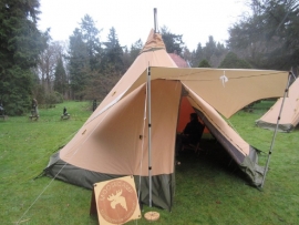 MooseGear Luifel voor Tentipi 5 (katoen 300 grams)