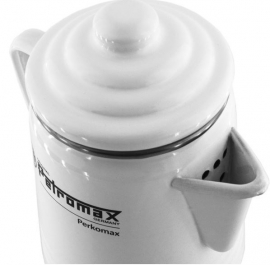 Petromax koffie Percolator - wit/zwart