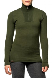 Woolpower 200 | Zip Turtleneck | Green - XXS