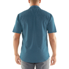 Icebreaker Mens Compass SS Shirt / Thunder/Timberwolf/Dobby - Medium