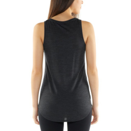 Icebreaker Wmns Solace Tank / Black HTHR -Large