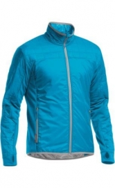 Icebreaker Mens Helix LS Zip / Aegean/Aegean/Metro HTHR - Small