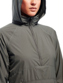 Icebreaker Wmns Affix Anorak / Metal/DEW -Small