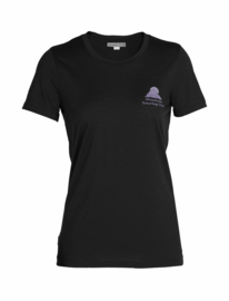 Icebreaker Wmns Tech Lite SS Tee Touring Club / Black - Large