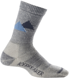 Icebreaker Boys Socks Hike Lite Crew Twister/Oil (Kinderen) - M (27-29)..*