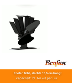 Ecofan Airmax 815 MINI - De tentkachel ventilator!
