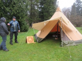 MooseGear Luifel voor Tentipi 9 (katoen 300 grams) + 0,5 m