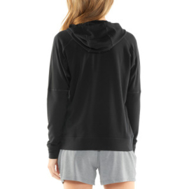 Icebreaker 	Wmns Momentum  LS Zip Hood / Black -Small