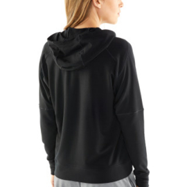 Icebreaker 	Wmns Momentum  LS Zip Hood / Black -Small