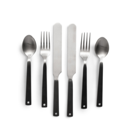 Barebones Bestekset - Flatware - 2X Mes/Vork/Lepel (6 - delig)