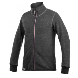 Woolpower 400 Color Collection | Full Zip Jacket | Grey/Rose - XS-XL  