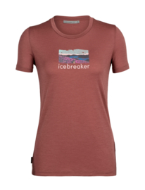 Icebreaker Wmns Tech Lite Ii SS Tee Trailhead / Grape - Medium