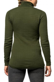 Woolpower 200 | Zip Turtleneck | Green - XXS