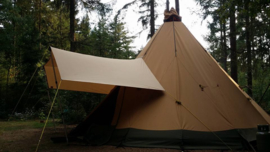 MooseGear Luifel voor Tentipi 15 (lichtgewicht katoen)