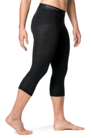 Woolpower Lite | 3/4 Long John's - dames | Black