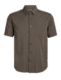 Icebreaker Mens Compass SS Shirt / Driftwood - Medium