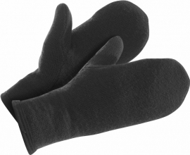 Woolpower Mittens - Wanten  400 - zwart - pine green