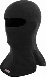 Woolpower Balaclava 400 - zwart - pine green