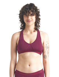 Icebreaker Wmns Sprite Racerback Bra / Brazilwood -L-XL