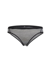 Icebreaker Wmns Siren Bikini Black/Snow/Stripe -XSmall