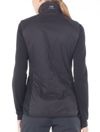 Icebreaker Wmns MERINOLOFT™ HYPERIA LITE HYBRID VEST / Black  - Small